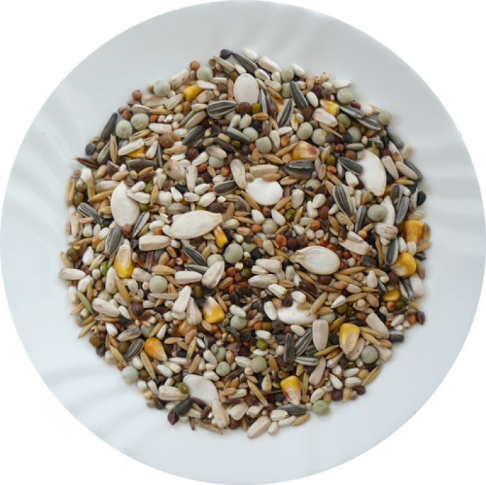 Nakličovací  a dokrmovací směsi pro papoušky