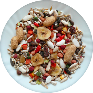 Avicentra Velký papoušek deluxe 5kg