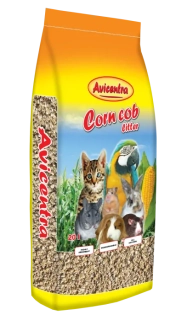 Avicentra Kukuřičná podestýlka HRUBÁ 20l