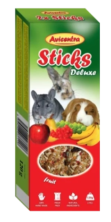 Avicentra Sticks Tyčinky deluxe s ovocem pro králíky a další hlodavce