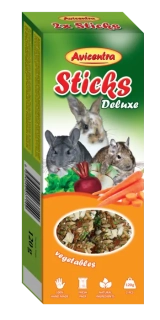 Avicentra Tyčinky deluxe se zeleninou pro králíky a další hlodavce