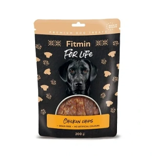 Fitmin For Life Kuřecí chipsy pamlsek pro psy 200 g