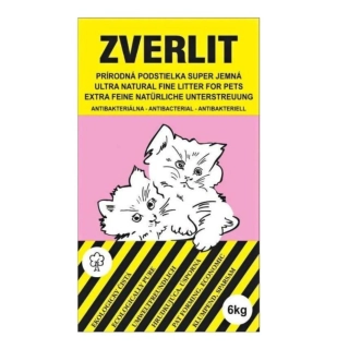ZVERLIT růžový podestýlka super jemná 6 kg