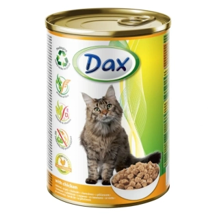 Dax Cat kousky kuřecí 415g