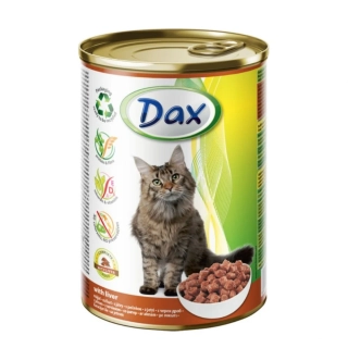 Dax Cat kousky játra 415g