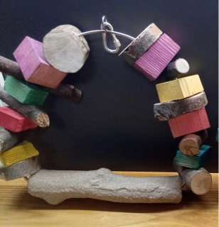 Brusná houpačka L nerez